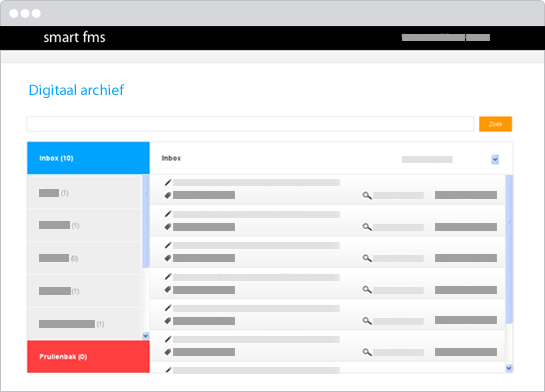 Software voor het digitaal opslaan van client informatie